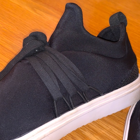 Steve Madden Size 9 Lancer Black Sneakers ~Black & White ~Runners Sneakers shoes - Picture 5 of 16